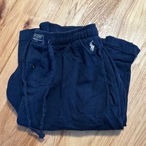 Ralph Lauren men’s navy flannel pj bottoms